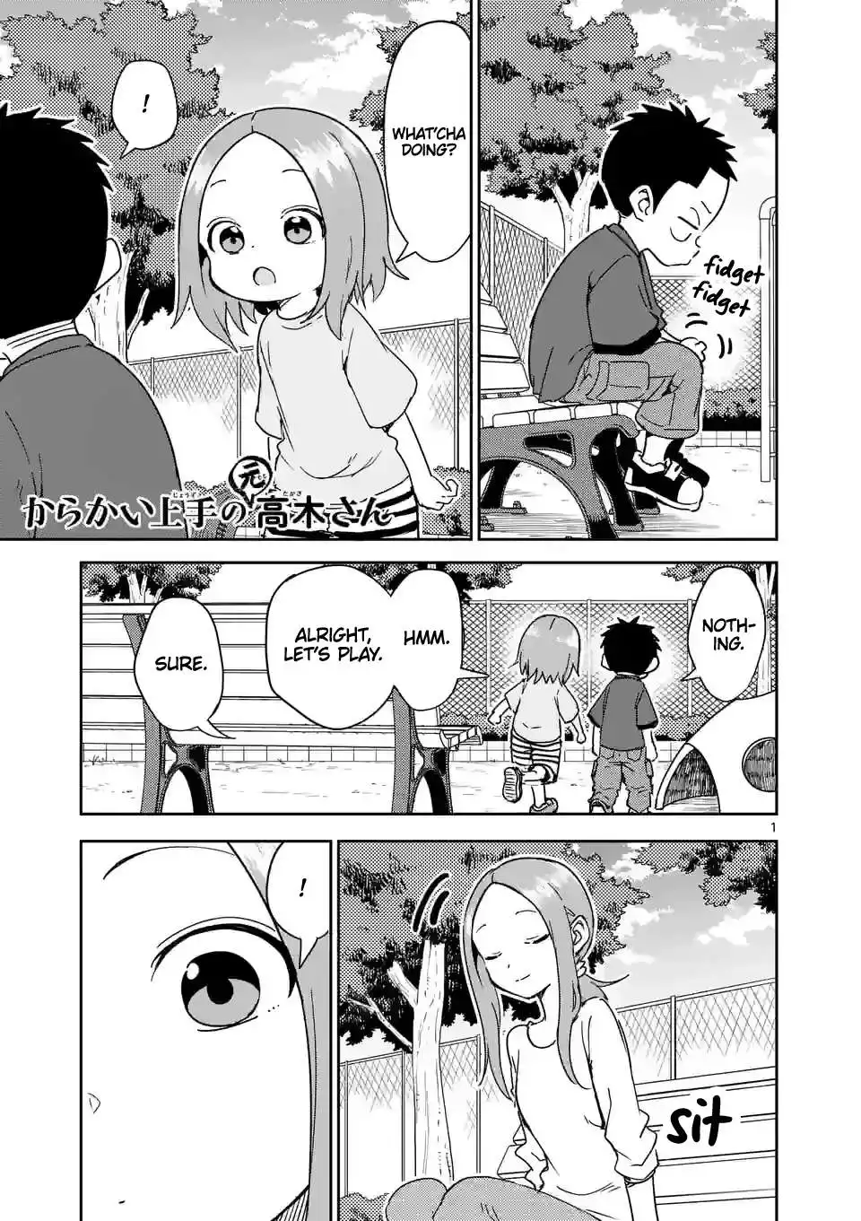 Karakai Jouzu no (Moto) Takagi-san Chapter 279 2